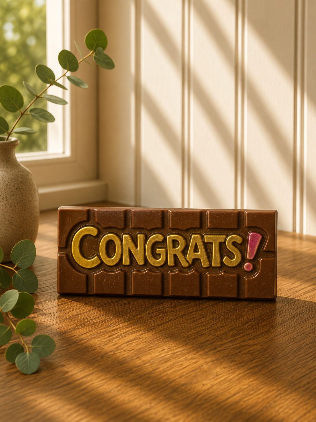 "Congrats!" Chocolate Bar
